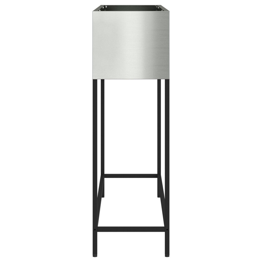 vidaXL Ανυψωμένος Κήπος 100x26x82 εκ Γαλβανισμένο Ατσάλι