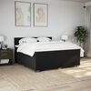 vidaXL &Kappa;&rho;&epsilon;&beta;ά&tau;&iota; Boxspring &mu;&epsilon; &Sigma;&tau;&rho;ώ&mu;&alpha; &Mu;&alpha;ύ&rho;&omicron; 180x200 &epsilon;&kappa;. &Upsilon;&phi;&alpha;&sigma;&mu;ά&tau;&iota;&nu;&omicron;