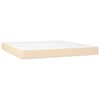 vidaXL &Kappa;&rho;&epsilon;&beta;ά&tau;&iota; Boxspring &mu;&epsilon; &Sigma;&tau;&rho;ώ&mu;&alpha; &Kappa;&rho;&epsilon;&mu; 180x200 &epsilon;&kappa;. &Upsilon;&phi;&alpha;&sigma;&mu;ά&tau;&iota;&nu;&omicron;