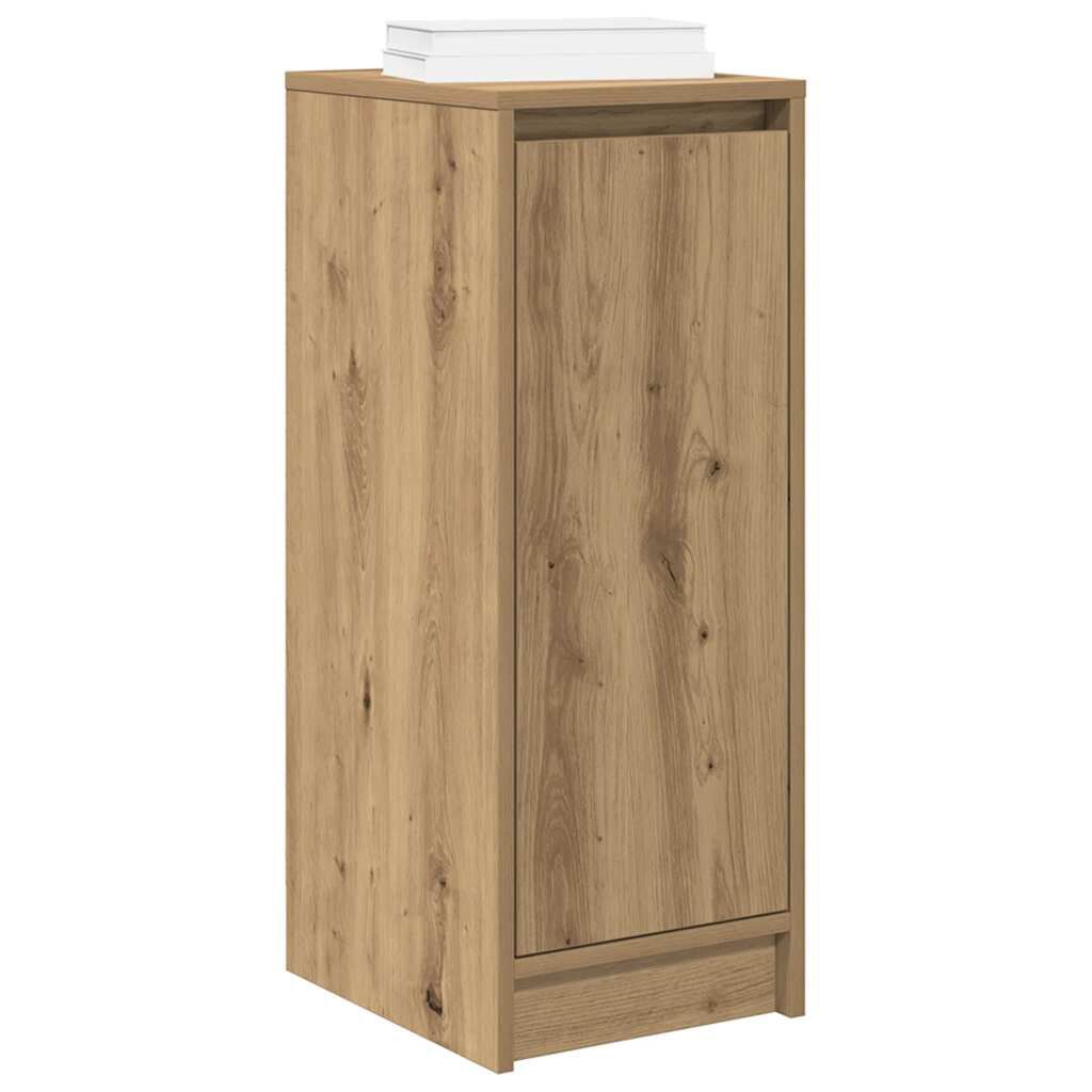 vidaXL Παπουτσοθήκη Χρώμα Αρτισιανή Δρυς 29,5x34x76 εκ. Επεξ. Ξύλο