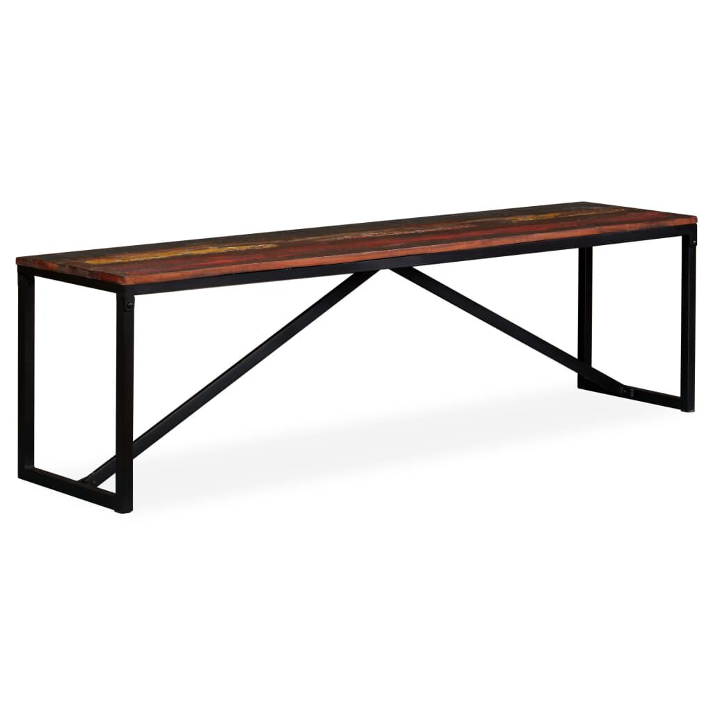 vidaXL Πάγκος 160 x 35 x 45 εκ. από Μασίφ Ανακυκλωμένο Ξύλο