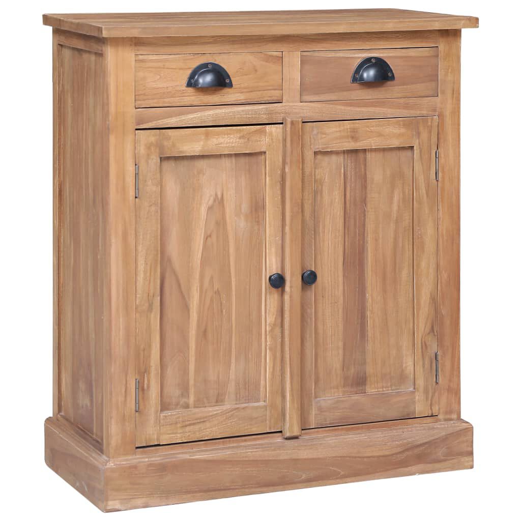 vidaXL Βοηθητικό Ντουλάπι 65 x 30 x 75 εκ. από Μασίφ Ξύλο Teak