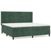 vidaXL &Kappa;&rho;&epsilon;&beta;ά&tau;&iota; Boxspring &mu;&epsilon; &Sigma;&tau;&rho;ώ&mu;&alpha; &Sigma;&kappa;&omicron;ύ&rho;&omicron; &Pi;&rho;ά&sigma;&iota;&nu;&omicron; 200x200&epsilon;&kappa;. &Beta;&epsilon;&lambda;&omicron;ύ&delta;&iota;&nu;&omicron;