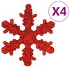 vidaXL Μπάλες Χριστουγεν. 112 τεμ. Κόκκινο/Πράσινο/Χρυσό Πολυστυρένιο