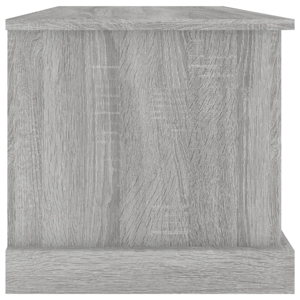 vidaXL Κουτί Αποθήκευσης Γκρι sonoma 70x40x38 εκ. Επεξεργασμένο Ξύλο