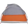 vidaXL Σκηνή Οικογενειακή Θόλος 11 Ατόμων Αδιάβροχη Γκρι/Πορτοκαλί