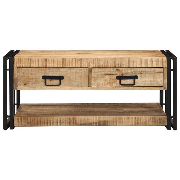 vidaXL &Tau;&rho;&alpha;&pi;&epsilon;&zeta;ά&kappa;&iota; &sigma;&alpha;&lambda;&omicron;&nu;&iota;&omicron;ύ 90x50x38 cm &Sigma;&tau;&epsilon;&rho;&epsilon;ό &alpha;&kappa;&alpha;&tau;έ&rho;&gamma;&alpha;&sigma;&tau;&omicron; &xi;ύ&lambda;&omicron; Mango