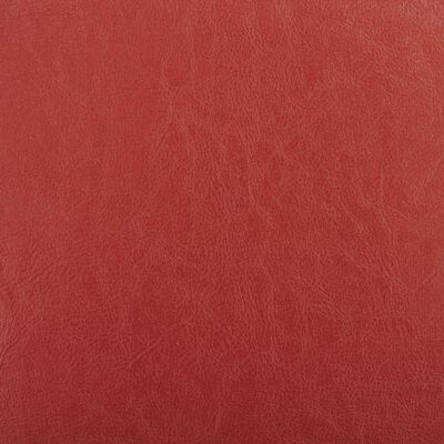 vidaXL Πολυθρόνα Μπάρελ Κόκκινη από Συνθετικό Δέρμα με Υποπόδιο