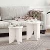 vidaXL Τραπεζάκι σαλονιού 2 pcs Λευκό 41.5 x 41.5 x 44 cm