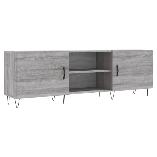 vidaXL Έπιπλο Τηλεόρασης Γκρι Sonoma 150x30x50 εκ. από Επεξεργ. Ξύλο