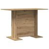 vidaXL &Tau;&rho;&alpha;&pi;&epsilon;&zeta;&alpha;&rho;ί&alpha; 110 x 60 x 75 cm &Epsilon;&pi;&epsilon;&xi;&epsilon;&rho;&gamma;&alpha;&sigma;&mu;έ&nu;&omicron; &xi;ύ&lambda;&omicron; Artisan Oak
