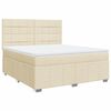 vidaXL &Kappa;&rho;&epsilon;&beta;ά&tau;&iota; Boxspring &mu;&epsilon; &Sigma;&tau;&rho;ώ&mu;&alpha; &Kappa;&rho;&epsilon;&mu; 180x200 &epsilon;&kappa;. &Upsilon;&phi;&alpha;&sigma;&mu;ά&tau;&iota;&nu;&omicron;