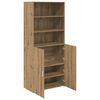 vidaXL Highboard Artisan Oak 80 x 42,5 x 185 &epsilon;&kappa; &Epsilon;&pi;&epsilon;&xi;&epsilon;&rho;&gamma;&alpha;&sigma;&mu;έ&nu;&omicron; &xi;ύ&lambda;&omicron;