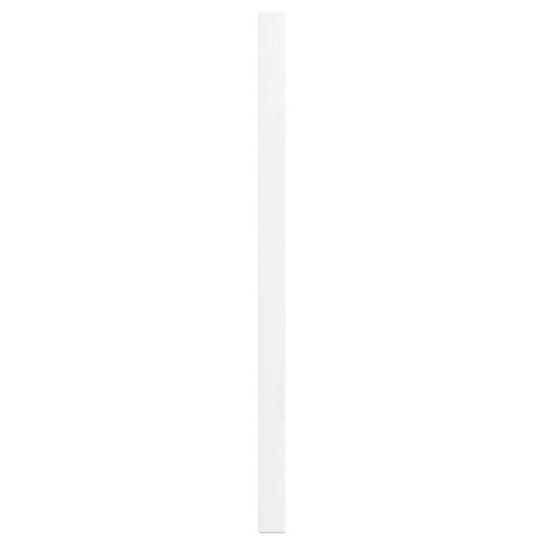 vidaXL Πόρτες ντουλαπιών Louvred Design 2 τεμάχια Λευκό 39,5x29,5 cm