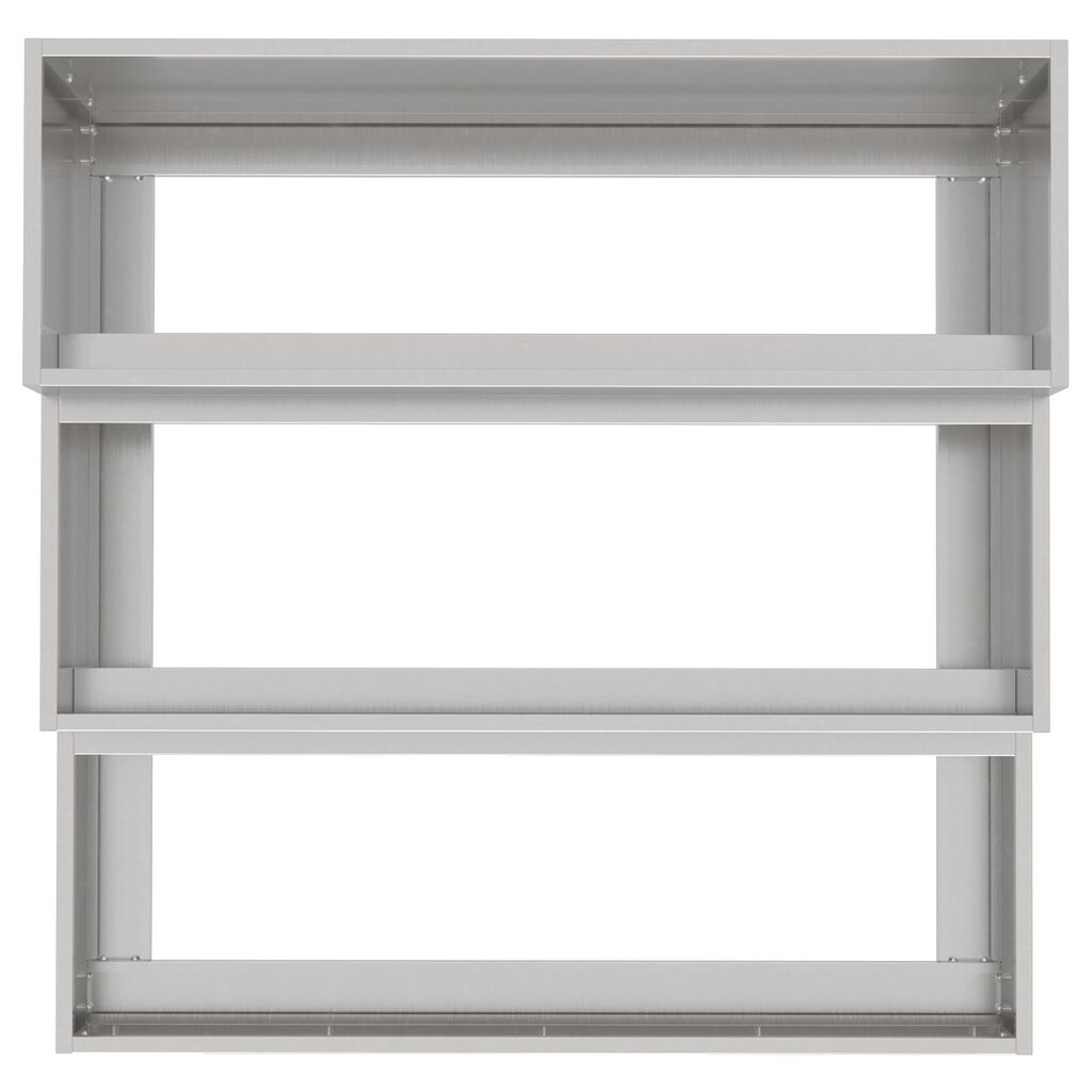 vidaXL Γλάστρα Κήπου 3-Τεμάχιο 90x90x35 εκ Ανοξείδωτος Χάλυβας
