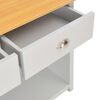 vidaXL Τραπέζι Κονσόλα Γκρι 97 x 35 x 76 εκ.