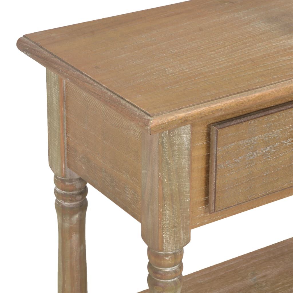 vidaXL Τραπέζι Κονσόλα 110 x 30 x 76 εκ. από Επεξεργασμένο Ξύλο