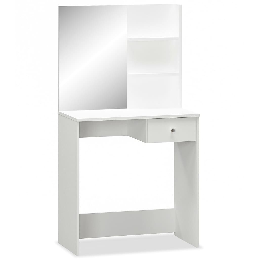 vidaXL Μπουντουάρ Λευκό 75 x 40 x 141 εκ. από Επεξ. Ξύλο