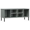 vidaXL &Pi;&alpha;&pi;&omicron;&upsilon;&tau;&sigma;&omicron;&theta;ή&kappa;&eta; OSLO &Gamma;&kappa;&rho;&iota; 106x35x45 &epsilon;&kappa;. &Mu;&alpha;&sigma;ί&phi; &Xi;ύ&lambda;&omicron; &mu;&epsilon; &Mu;&epsilon;&tau;. &Pi;ό&delta;&iota;&alpha;
