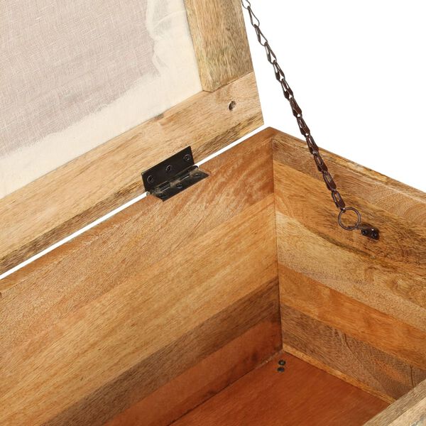 vidaXL Πάγκος Αποθήκευσης 80 x 40 x 40 εκ. από Μασίφ Ανακυκλωμένο Ξύλο