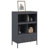 vidaXL Ντουλάπι Ανθρακί 68x39x101,5 εκ. από Χάλυβα