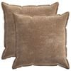 vidaXL &Kappa;ά&lambda;&upsilon;&mu;&mu;&alpha; &Mu;&alpha;&xi;&iota;&lambda;&alpha;&rho;&iota;&omicron;ύ 2 pcs HOUTEN &Kappa;&alpha;&phi;έ 60 x 60 cm Ύ&phi;&alpha;&sigma;&mu;&alpha; Chenille