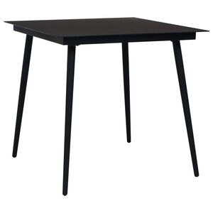 vidaXL &Tau;&rho;&alpha;&pi;&epsilon;&zeta;&alpha;&rho;ί&alpha; &Kappa;ή&pi;&omicron;&upsilon; &Mu;&alpha;ύ&rho;&eta; 80 x 80 x 74 &epsilon;&kappa;. &alpha;&pi;ό &Alpha;&tau;&sigma;ά&lambda;&iota; / &Gamma;&upsilon;&alpha;&lambda;ί
