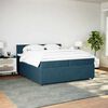 vidaXL &Kappa;&rho;&epsilon;&beta;ά&tau;&iota; Boxspring &mu;&epsilon; &Sigma;&tau;&rho;ώ&mu;&alpha; &Mu;&pi;&lambda;&epsilon; 200x200 &epsilon;&kappa;. &Beta;&epsilon;&lambda;&omicron;ύ&delta;&iota;&nu;&omicron;
