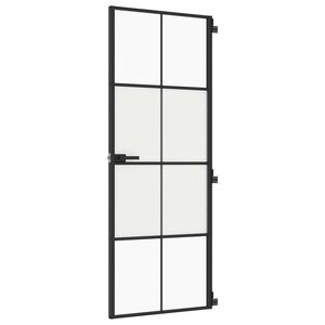 vidaXL &Epsilon;&sigma;&omega;&tau;&epsilon;&rho;&iota;&kappa;ή &Pi;ό&rho;&tau;&alpha; &Mu;&alpha;ύ&rho;&eta; 76x201,5 &epsilon;&kappa;. &Psi;&eta;&mu;έ&nu;&omicron; &Gamma;&upsilon;&alpha;&lambda;ί &kappa;&alpha;&iota; &Alpha;&lambda;&omicron;&upsilon;&mu;ί&nu;&iota;&omicron;