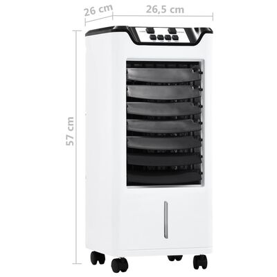 vidaXL Air Cooler Φορητό 3 σε 1 Υγραντήρας, Ιονιστής 60 W