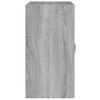 vidaXL Ντουλάπι Τοίχου Γκρι Sonoma 60x31x60εκ. Επεξεργασμένο Ξύλο