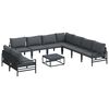vidaXL &Sigma;&epsilon;&tau; &Kappa;&alpha;&nu;&alpha;&pi;έ &Kappa;ή&pi;&omicron;&upsilon; 10 &tau;&mu;&chi;. &Mu;&alpha;ύ&rho;&omicron; &Alpha;&tau;&sigma;ά&lambda;&iota;