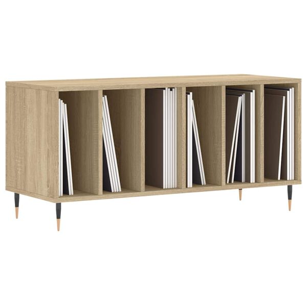 vidaXL Έπιπλο Δίσκων Sonoma Δρυς 100x38x48 εκ. από Επεξεργασμένο Ξύλο