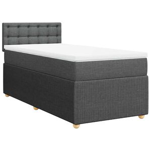 vidaXL &Kappa;&rho;&epsilon;&beta;ά&tau;&iota; Boxspring &mu;&epsilon; &Sigma;&tau;&rho;ώ&mu;&alpha; &Sigma;&kappa;&omicron;ύ&rho;&omicron; &Gamma;&kappa;&rho;&iota; 100x200 &epsilon;&kappa;. &Upsilon;&phi;&alpha;&sigma;&mu;ά&tau;&iota;&nu;&omicron;