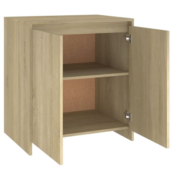 vidaXL Μπουφές Sonoma Δρυς 70x41x75 εκ. από Επεξεργασμένο Ξύλο