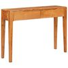 vidaXL Τραπέζι κονσόλας Καφέ 110 x 30 x 80 εκ Μασίφ ξύλο ακακίας