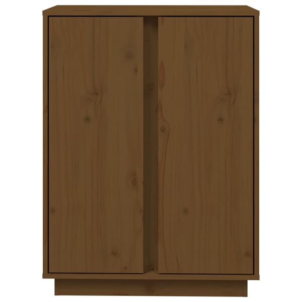 vidaXL Ντουλάπι Καφέ Μέλι 60x35x80 εκ. από Μασίφ Ξύλο Πεύκου