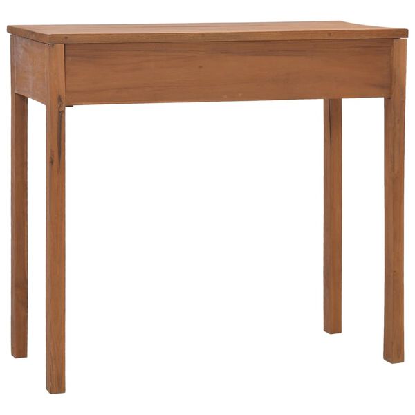 vidaXL Γραφείο 81x40x75 εκ. από Μασίφ Ξύλο Teak