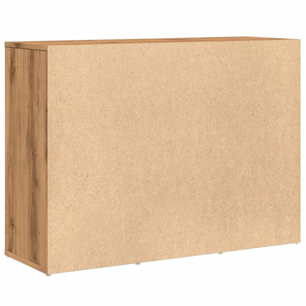 vidaXL Ντουλάπι Αρτισιανή Δρυς 88x30x64 εκ. από Επεξεργ. Ξύλο
