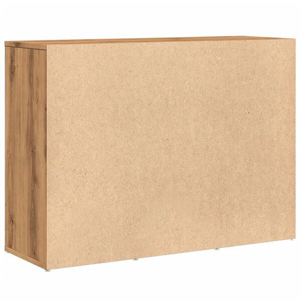 vidaXL Ντουλάπι Αρτισιανή Δρυς 88x30x64 εκ. από Επεξεργ. Ξύλο
