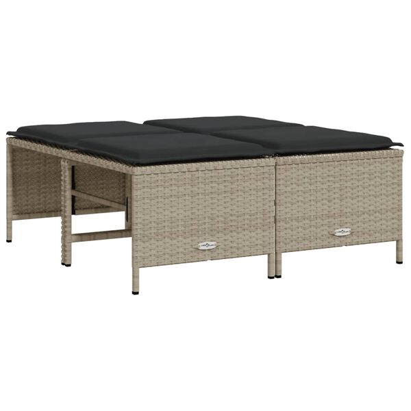 vidaXL &Sigma;&alpha;&lambda;ό&nu;&iota; &Kappa;ή&pi;&omicron;&upsilon; &Sigma;&epsilon;&tau; 5 &Tau;&epsilon;&mu;&alpha;&chi;ί&omega;&nu; &Gamma;&kappa;&rho;&iota; &Sigma;&upsilon;&nu;&theta;&epsilon;&tau;&iota;&kappa;ό &Rho;&alpha;&tau;ά&nu; &mu;&epsilon; &Mu;&alpha;&xi;&iota;&lambda;ά&rho;&iota;&alpha;