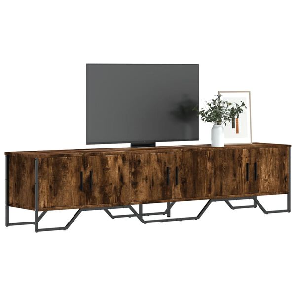 vidaXL Έπιπλο Τηλεόρασης Καπνιστή Δρυς 180x34x41 εκ. Επεξ. Ξύλο