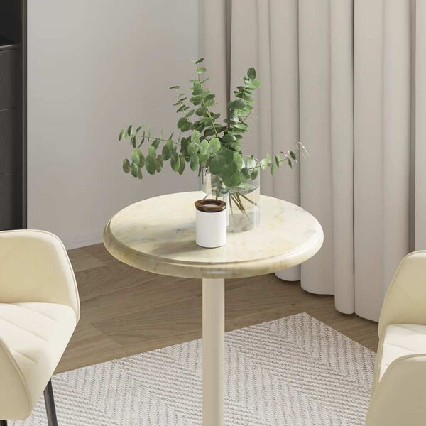 vidaXL &Epsilon;&pi;&iota;&phi;ά&nu;&epsilon;&iota;&alpha; &Tau;&rho;&alpha;&pi;&epsilon;&zeta;&iota;&omicron;ύ &Kappa;&rho;&epsilon;&mu; &Oslash;40 x 2,5 &epsilon;&kappa;. &Mu;&alpha;&rho;&mu;ά&rho;&iota;&nu;&eta;