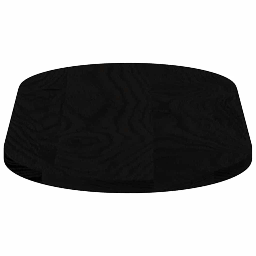 vidaXL Επιτραπέζια επιφάνεια Σκούρο Καφέ 80x40x2 εκ. Ξύλο Δρυός Οβάλ