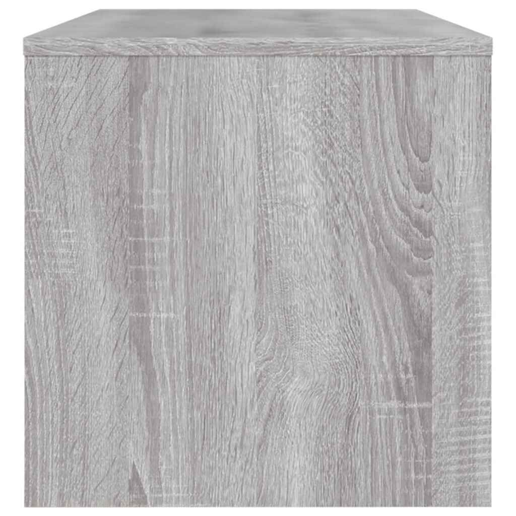 vidaXL Έπιπλο Τηλεόρασης Γκρι Sonoma 120 x 34 x 37 εκ. από Επεξ. Ξύλο