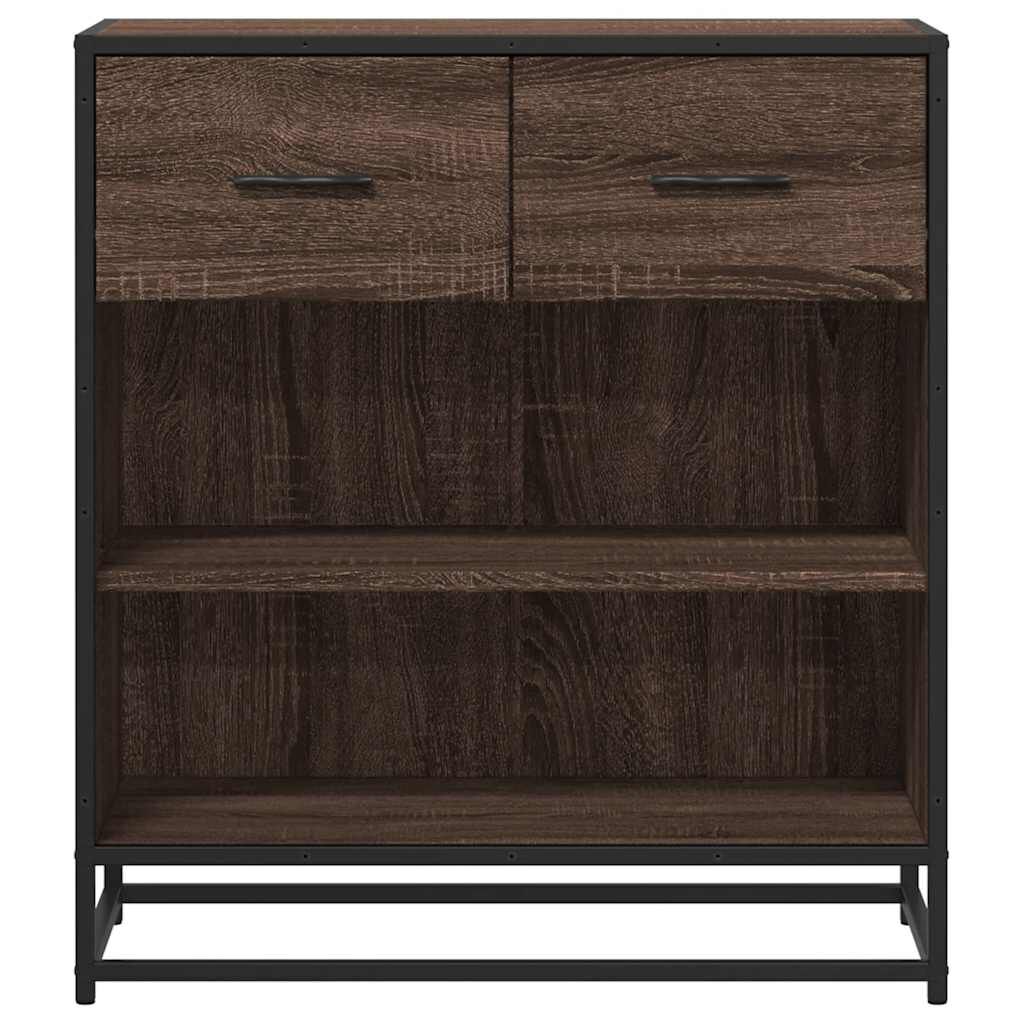 vidaXL Συρταριέρα καφέ δρυς 68x35x76 cm Κατασκευασμένο ξύλο