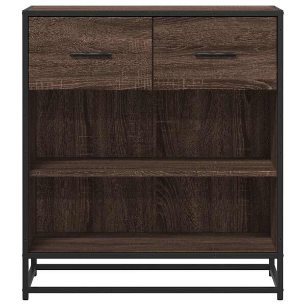 vidaXL Συρταριέρα καφέ δρυς 68x35x76 cm Κατασκευασμένο ξύλο