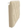 vidaXL Μαξιλάρι για Κεφαλάρι Κρεμ 80 εκ. Υφασμάτινο