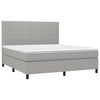 vidaXL &Kappa;&rho;&epsilon;&beta;ά&tau;&iota; Boxspring &mu;&epsilon; &Sigma;&tau;&rho;ώ&mu;&alpha; &Alpha;&nu;&omicron;&iota;&chi;&tau;ό &Gamma;&kappa;&rho;&iota; 180x200 &epsilon;&kappa;. &Upsilon;&phi;&alpha;&sigma;&mu;ά&tau;&iota;&nu;&omicron;