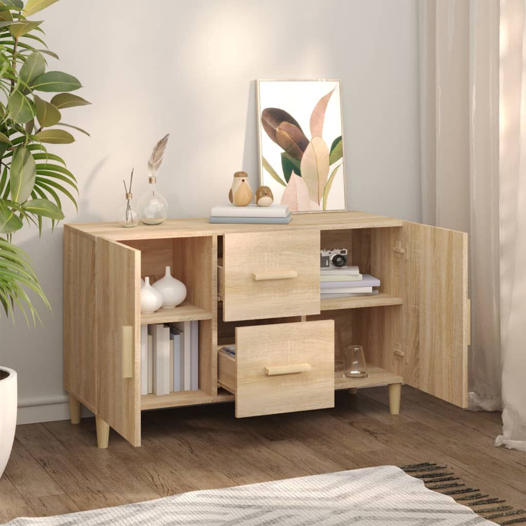 vidaXL Ντουλάπι Sonoma Δρυς 100x36x60 εκ. από Επεξεργασμένο Ξύλο